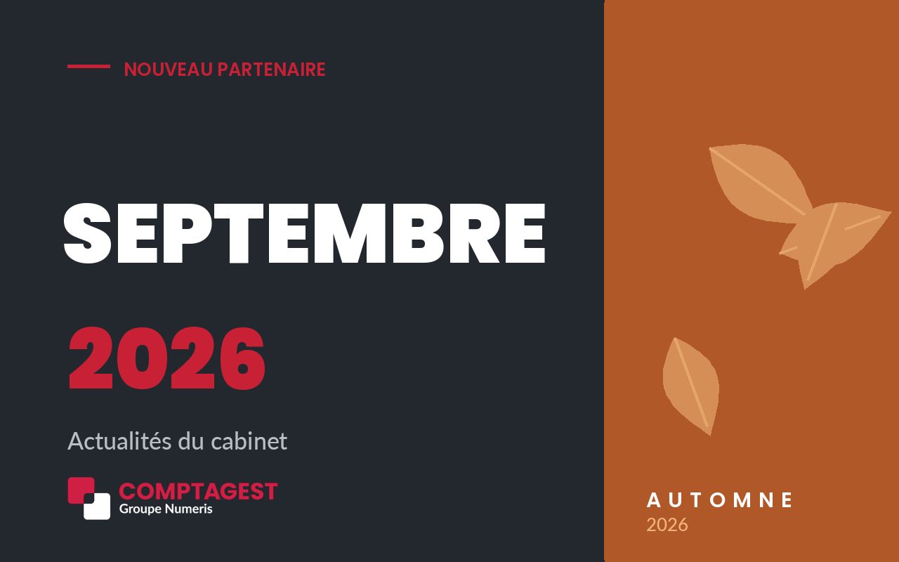 Actualité Comptagest, Septembre 2026